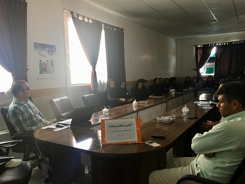 برگزاری دوره  آموزشی نظام پیشنهادها و ثبت تجارب مدیریتی  در بیمارستان شهداء شهرستان فاروج