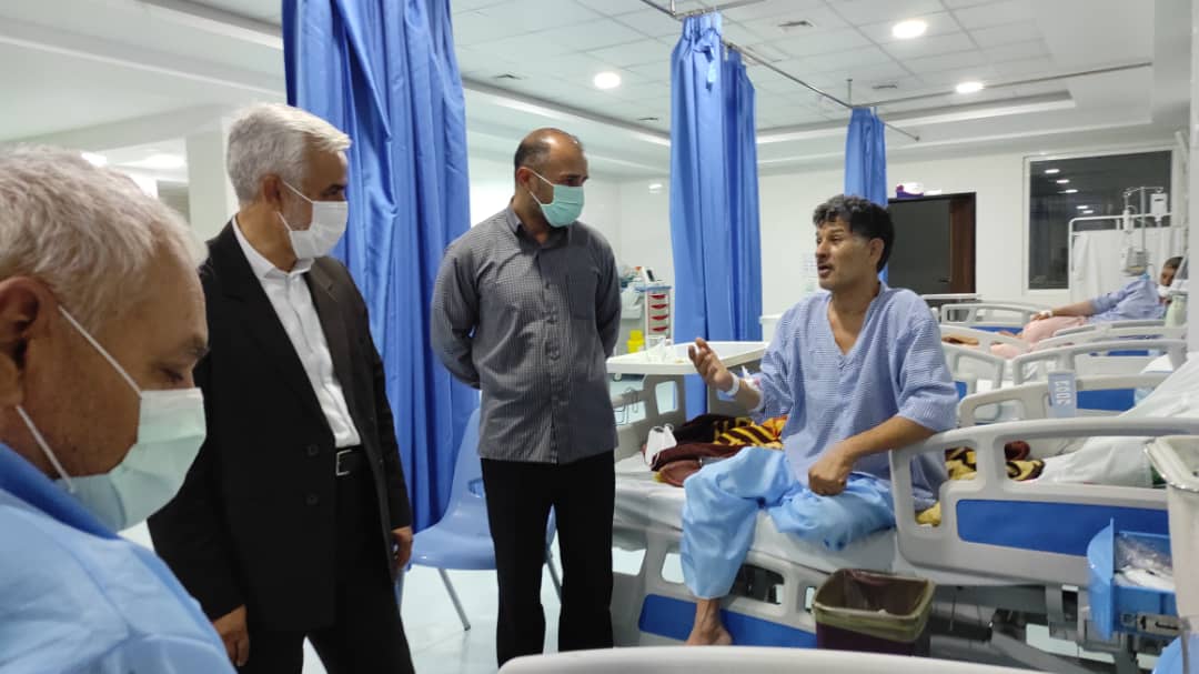 بازدید سرزده معاون توسعه دانشگاه علوم پزشکی خراسان شمالی از بیمارستان امام حسن (ع)