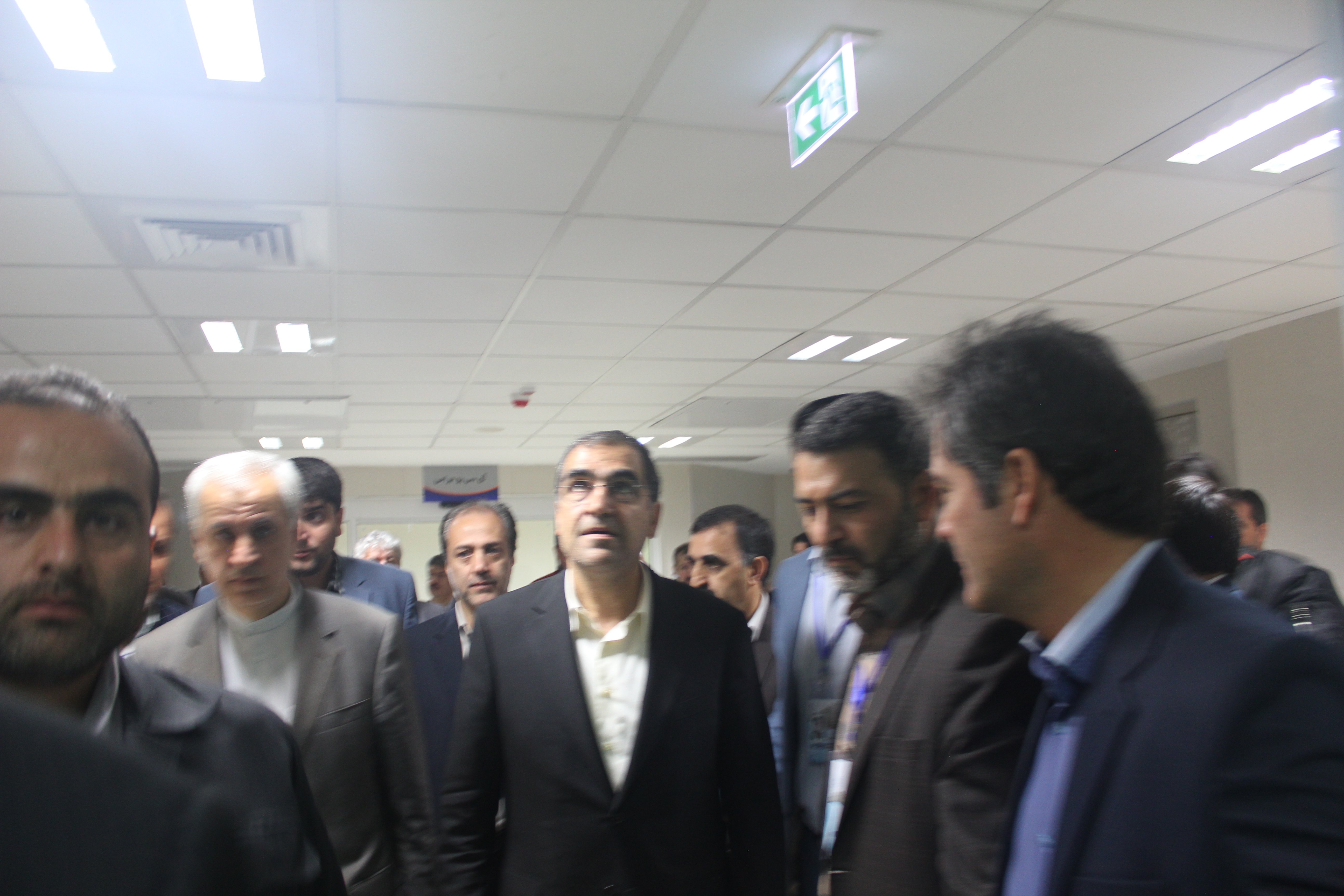 بازدید وزیر بهداشت از بیمارستان 220 تختخوابی تخصصی آیت الله هاشمی رفسنجانی شیروان