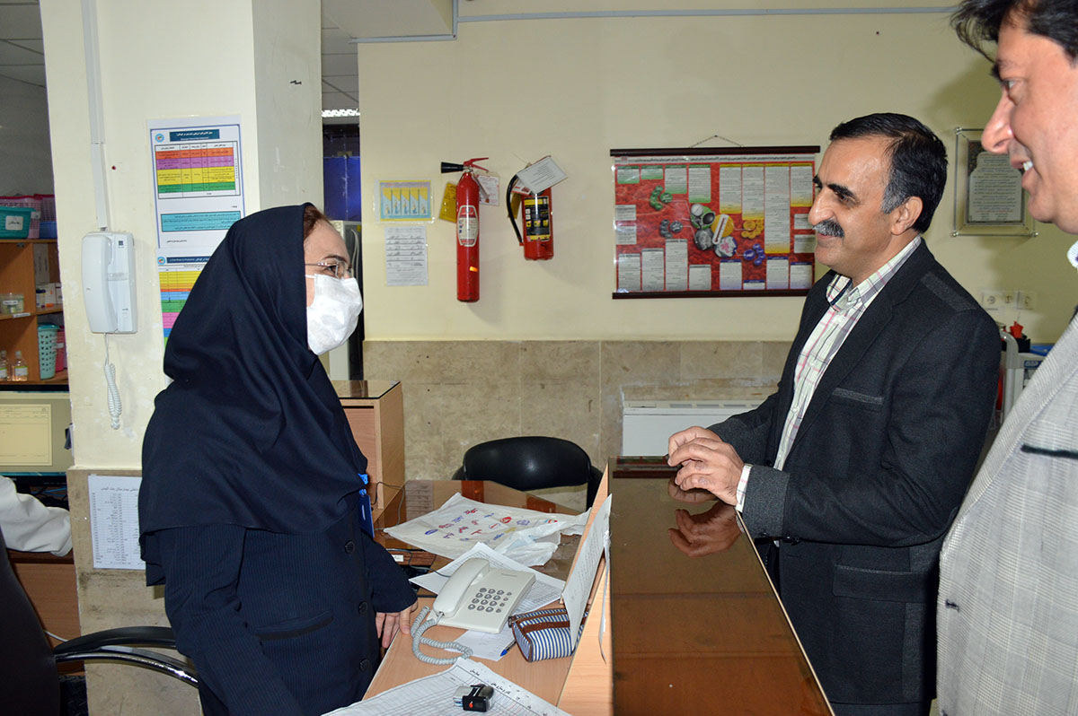 بازدید دکتر بیانی معاون محترم درمان از بیمارستان بنت الهدی و تامین اجتماعی