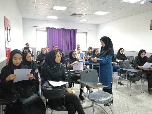 برگزاری کلاس توجیهی دانشجویان جدیدالورود کارشناسی پیوسته مهندسی بهداشت حرفه ای و ایمنی کار ورودی 1398