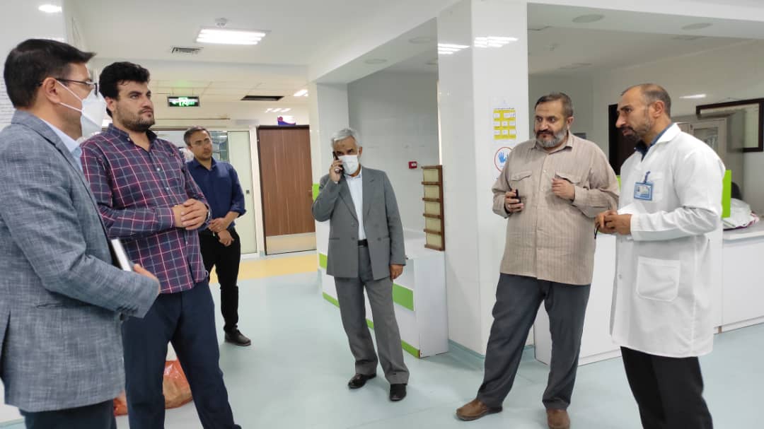 بازدیدهای سرزده معاون توسعه دانشگاه علوم پزشکی خراسان شمالی از مراکز درمانی بجنورد