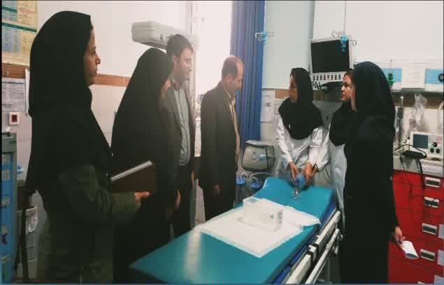 پایش و ارزیابی زیر ساخت های درمانی بیمارستان بنت الهدی بجنورد