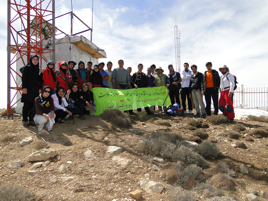 به مناسبت هفته سلامت؛ گروه کوهنوردی دانشگاه به ارتفاعات سالوک صعود کردند