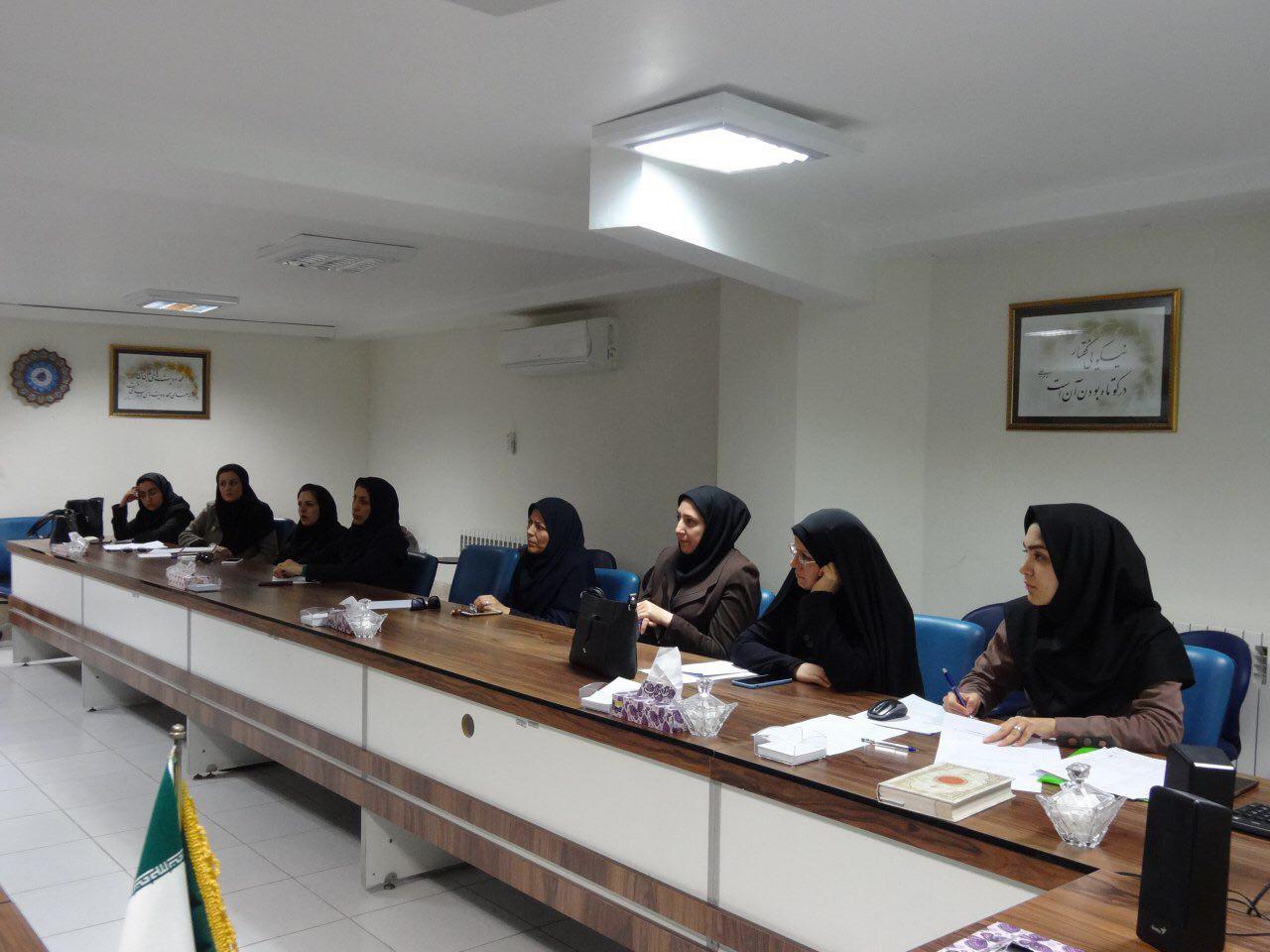 برگزاري جلسه کمیته ارزشیابی اساتید در معاونت آموزشي دانشگاه