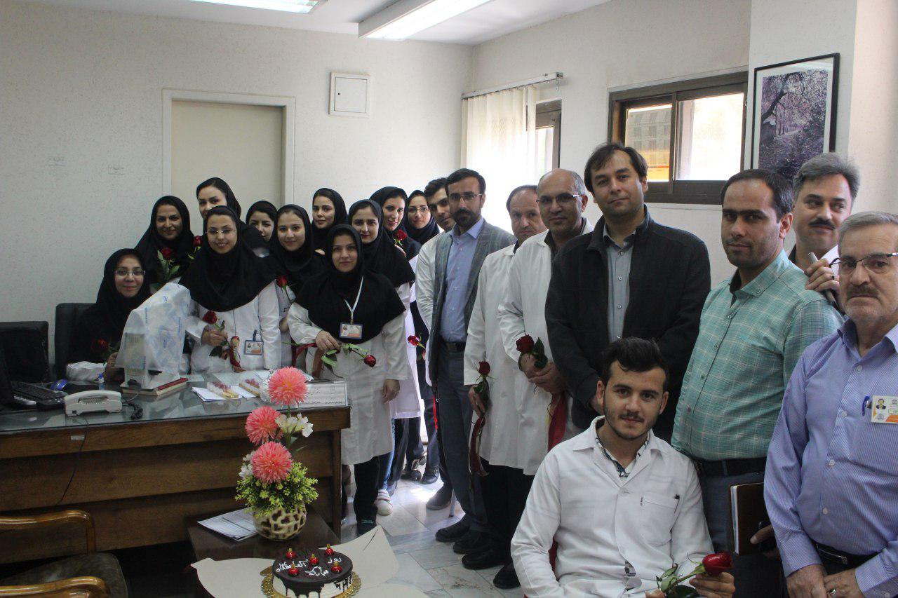 برگزاري مراسم بزرگداشت روز علوم آزمايشگاهي در بيمارستان امام علي (ع)