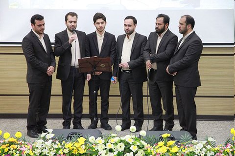 گزاری جشن نیمه شعبان در دانشگاه علوم پزشکی خراسان شمالی