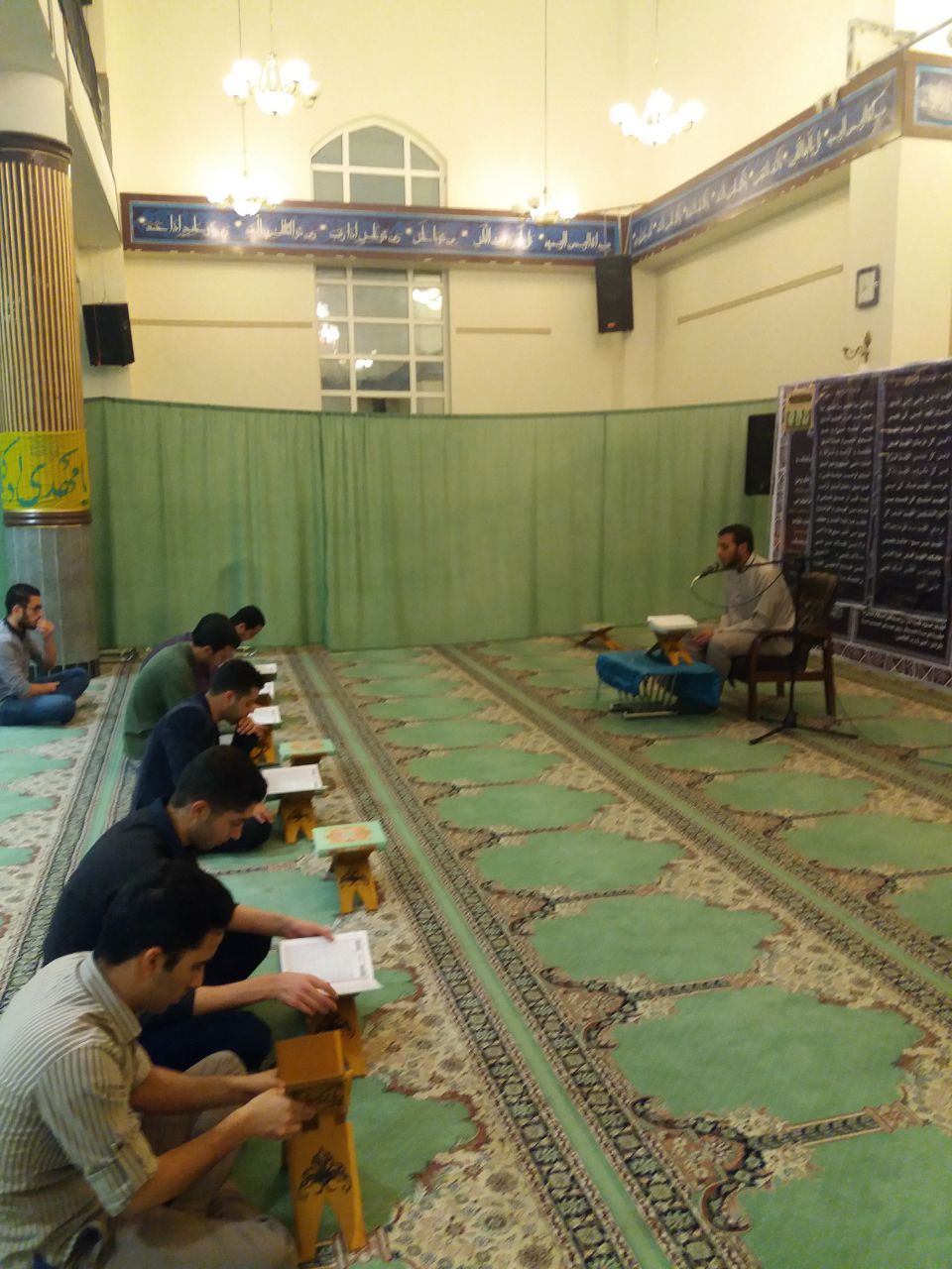 برگزاری جزء خوانی قرآن کریم در ماه مبارک رمضان
