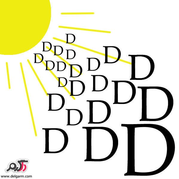 ۹۰درصد ویتامین D مورد نیاز بدن باید از طریق نور خورشید تامین گردد