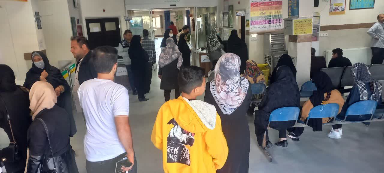 تداوم ارائه خدمات درمانی در بیمارستان امام خمینی(ره) شیروان