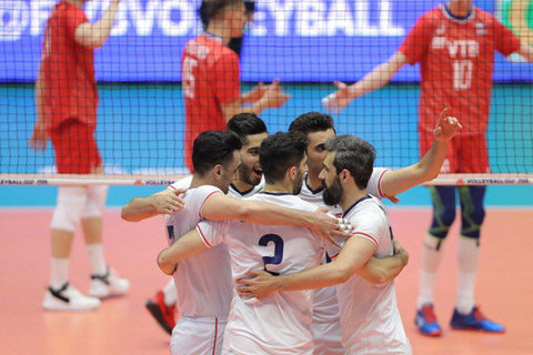 پیروزی تیم ملی والیبال ایران مقابل چین‌تایپه/ جدال سخت با کره.