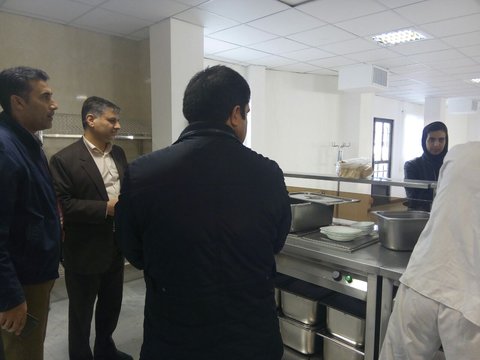 افتتاح سلف سرویس دانشجویی پردیس دانشگاه علوم پزشکی خراسان شمالی.