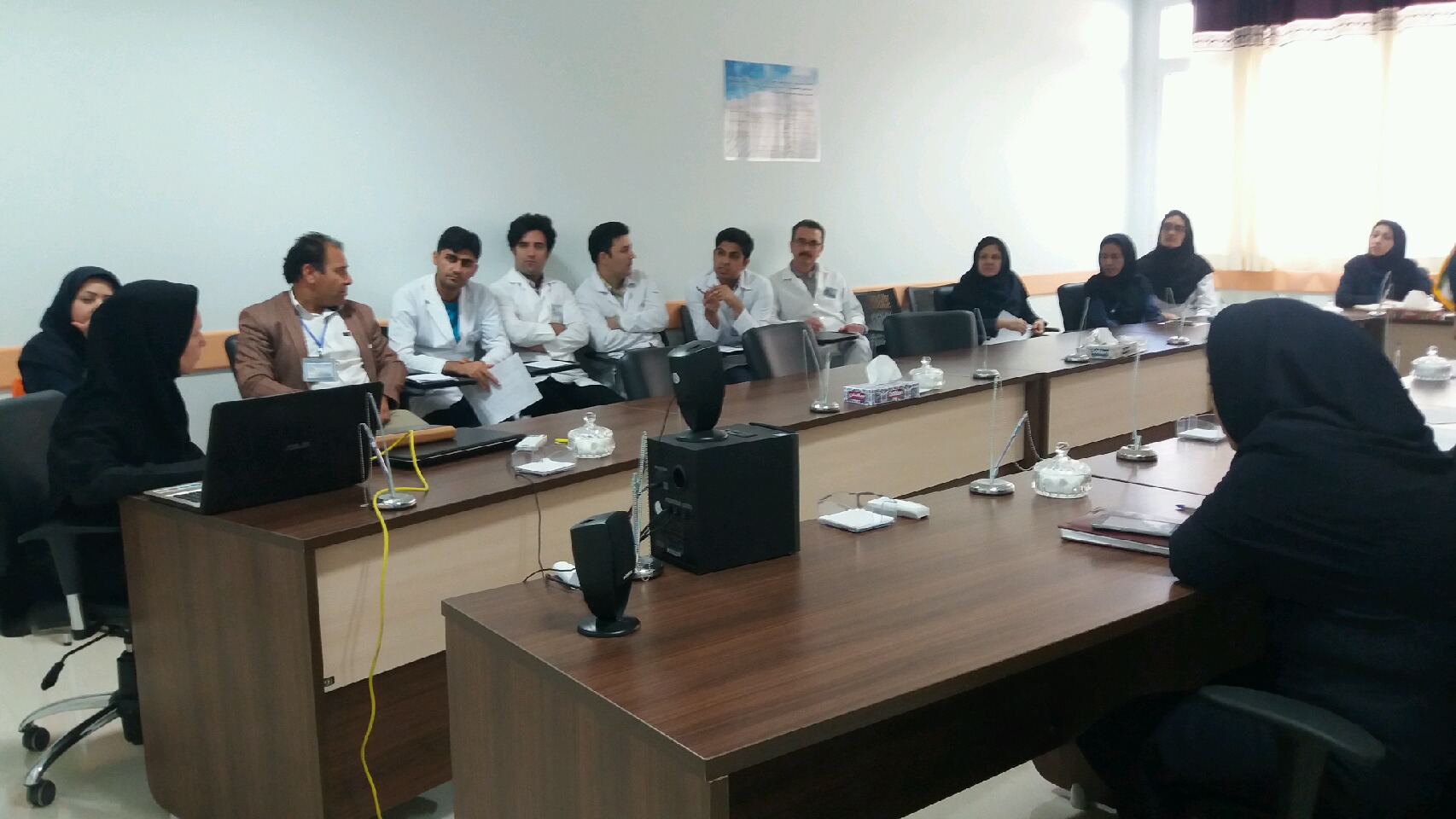 برگزاری جلسه آموزش نظام ارجاع در بیمارستان امام حسن