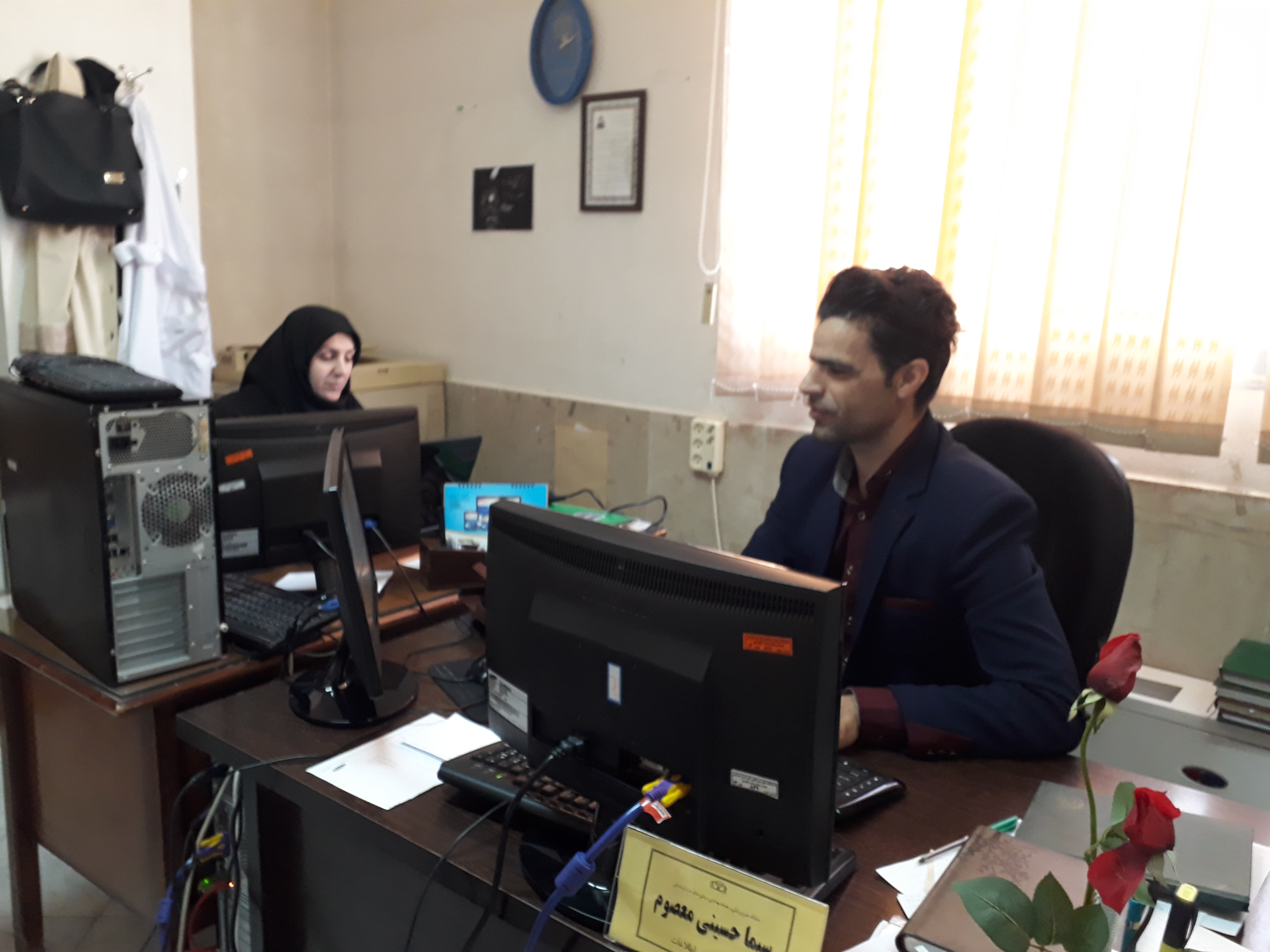 بازدید از بیمارستان بنت الهدی در خصوص راه اندازی سرویس استحقاق درمان