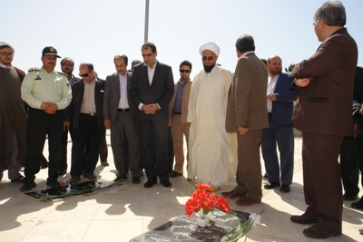 بازدید وزیر بهداشت از بیمارستان شهداء شهرستان فاروج