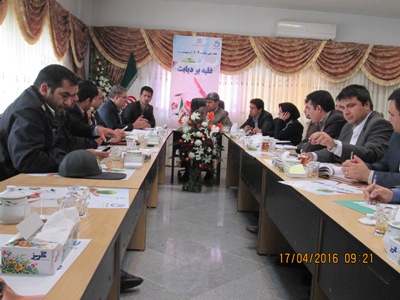 برگزاری جلسه هفته سلامت در فرمانداری شهرستان فاروج