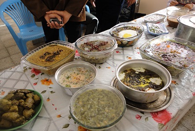 برگزاری جشنواره غذای سالم و سنتی در خانه بهداشت مهمانک