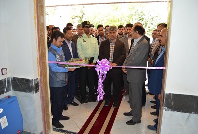 افتتاح ساختمان جدید شبکه بهداشت ودرمان شهرستان مانه وسملقان