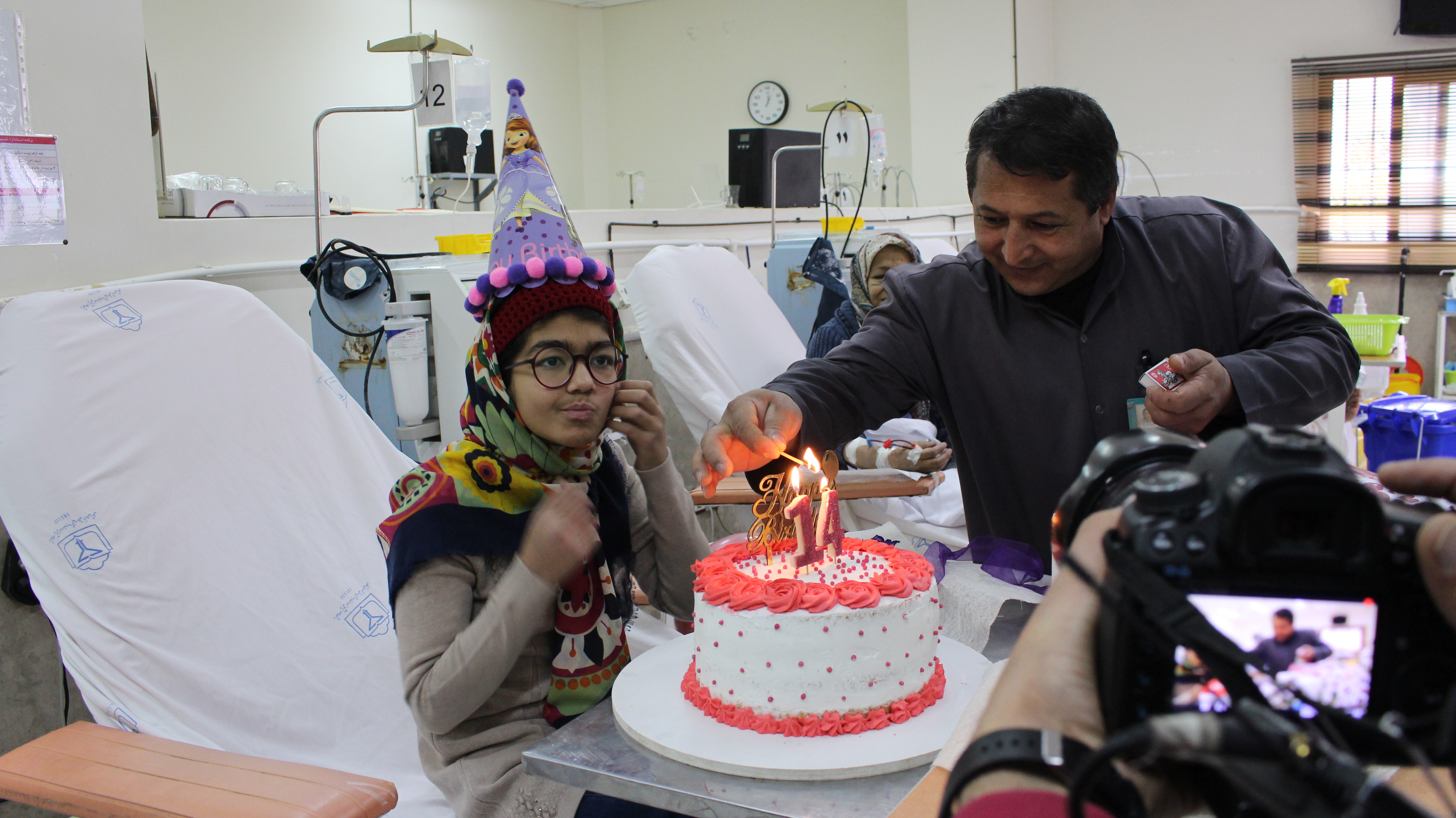 برگزاری جشن تولد برای کودک دیالیزی