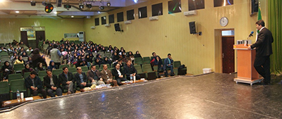 همایش ازدواج سالم در تاریخ 5 بهمن ماه  در تالار حافظ بجنورد برگزار شد.
